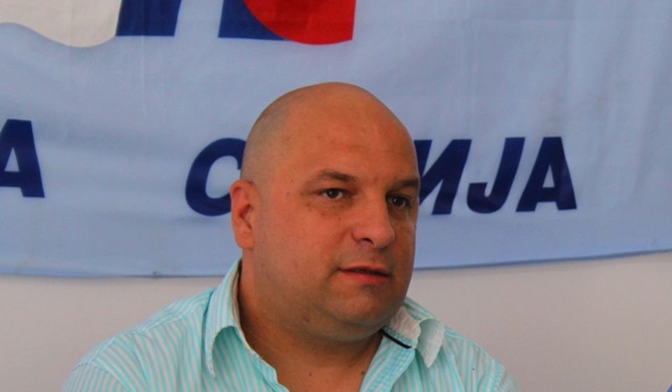 Okružni lider novosrbijanaca Ivica Petrušević. Foto VranjeNews