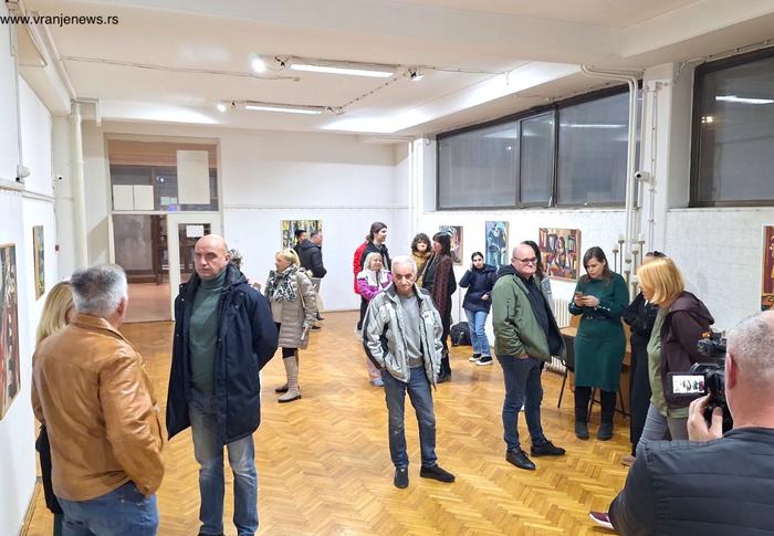 Detalj sa otvaranja izložbe. Foto Vranje news