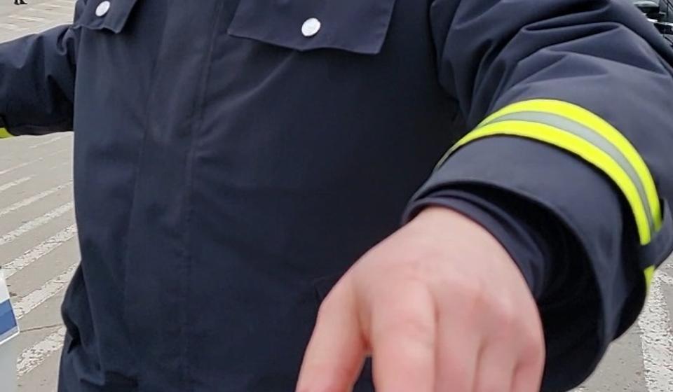 Fizička sila zbog navodnog prekrašaja na pešačkom prelazu. Foto Vranje News