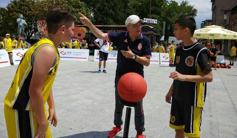 Prvi Međunarodni mini basket festival u Vranju. Foto KK Panteri