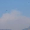 Helikopteri iznad Čestelina. Foto VranjeNews