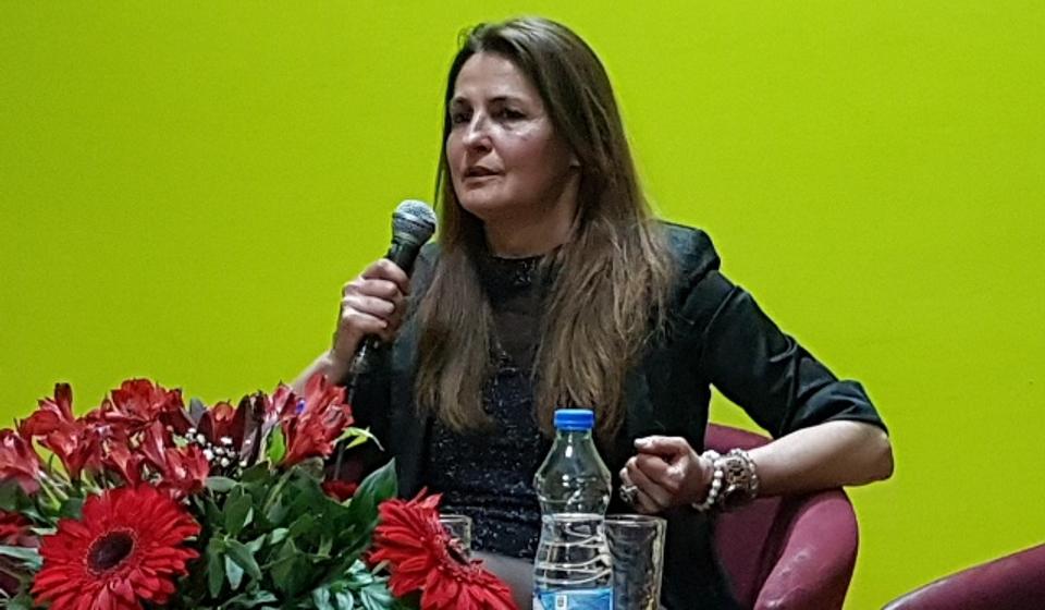 Njen jezik je artistički: Laura Barna. Foto VranjeNews