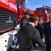 Vranjanci na primopredaji u Beogradu. Foto MUP
