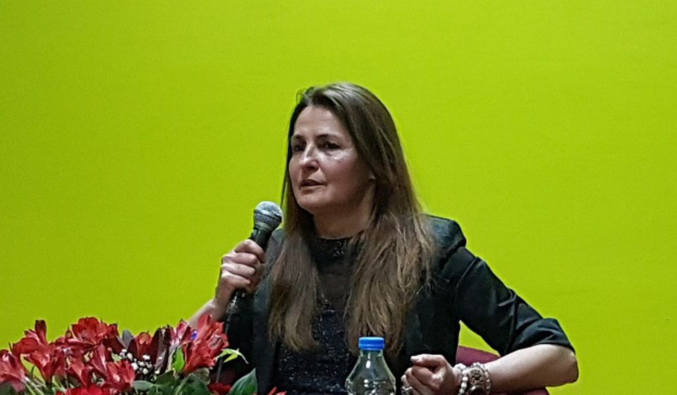 Njen jezik je artistički: Laura Barna. Foto VranjeNews