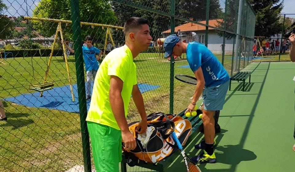 Luka Stefanović i Lazar Danić. Foto VranjeNews
