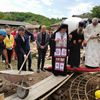 Polaganje kamena temeljca za crkvu u Zlatokopu 2020. godine. Foto Eparhija vranjska