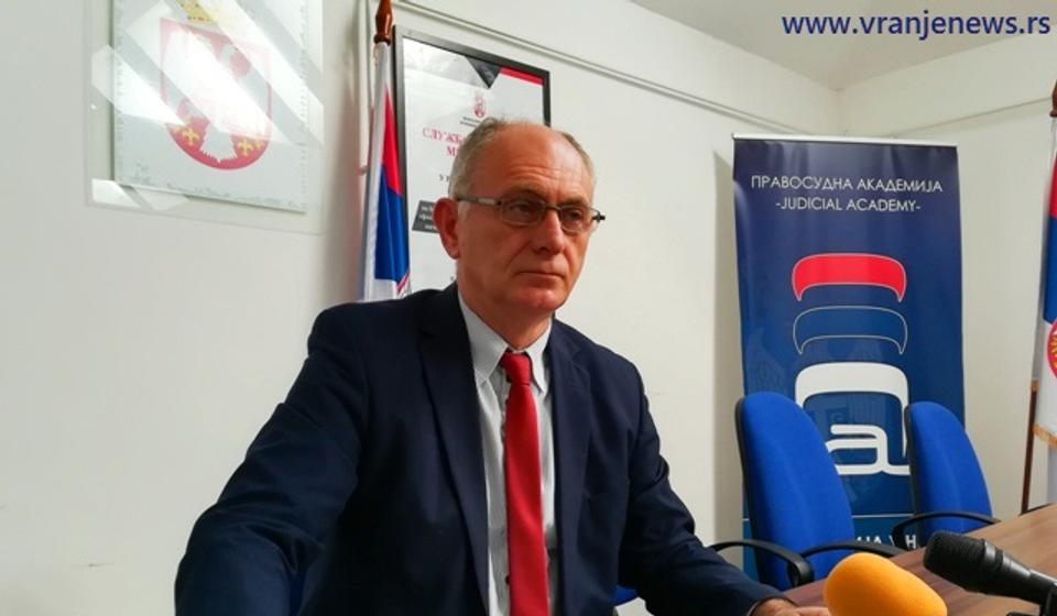 Više vranjskih sudija se prijavilo da ga nasledi: Stojadin Stanković. Foto Vranje News