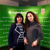 Prezentovale projekat: Jefimija Najdić sa profesorkom Gordanom Nikolić. Foto privatna arhiva