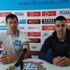 Nenad Vanić i Uroš Stojanović na konferenciji za medije. Foto D. Mirčev