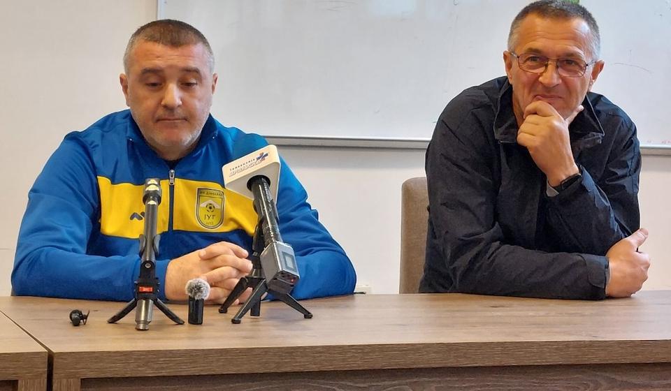 Dragan Antanasijević (desno) i Dejan Anđušević. Foto Vranje news