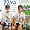 Petar Spasić (levo) trostruki prvak Sportskih igara mladih. Foto privatna arhiva