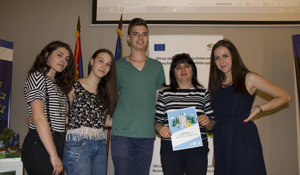 Gimnazijalcima priznanje za 