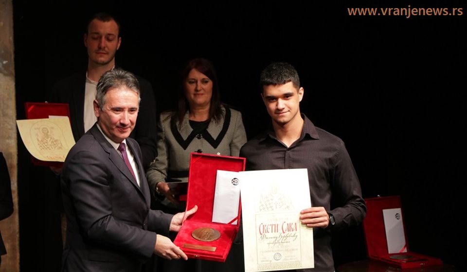 Gimnazijalac Filip Đorđević se izdvojio među srednjoškolcima. Foto Vranje News