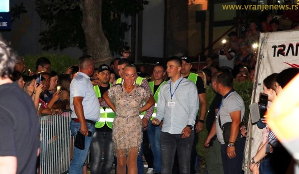 Lepa Brena na Danima Vranja 2019. Foto Vranje News