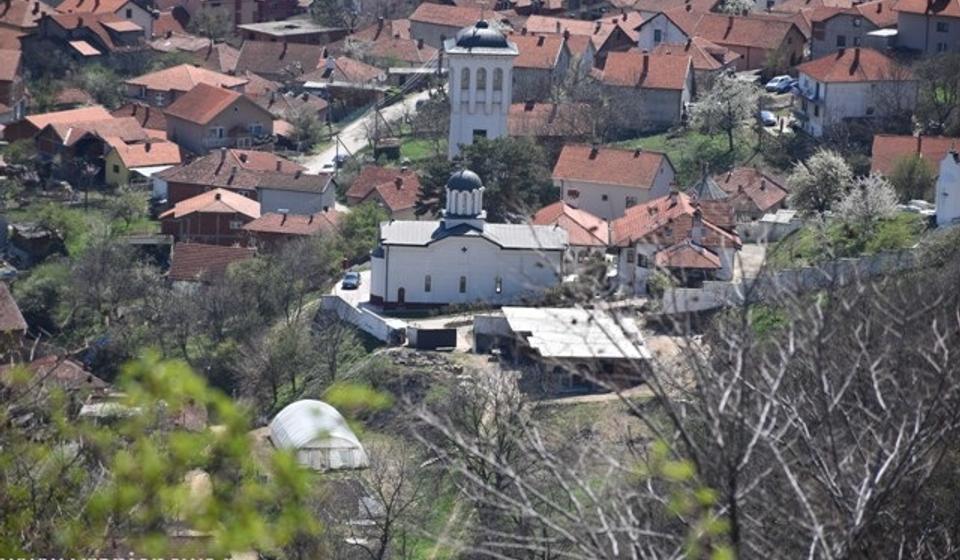 Pogled na Manastir Sveti Nikola sa brda Pržar iznad Vranja. Foto Vranje News