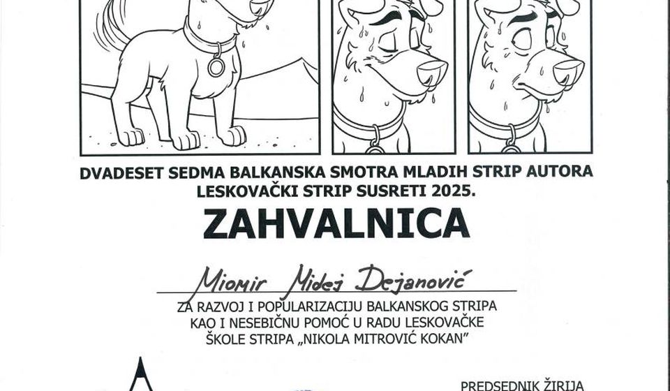 Foto M.D.M. (klik na zahvalnicu za puni prikaz)