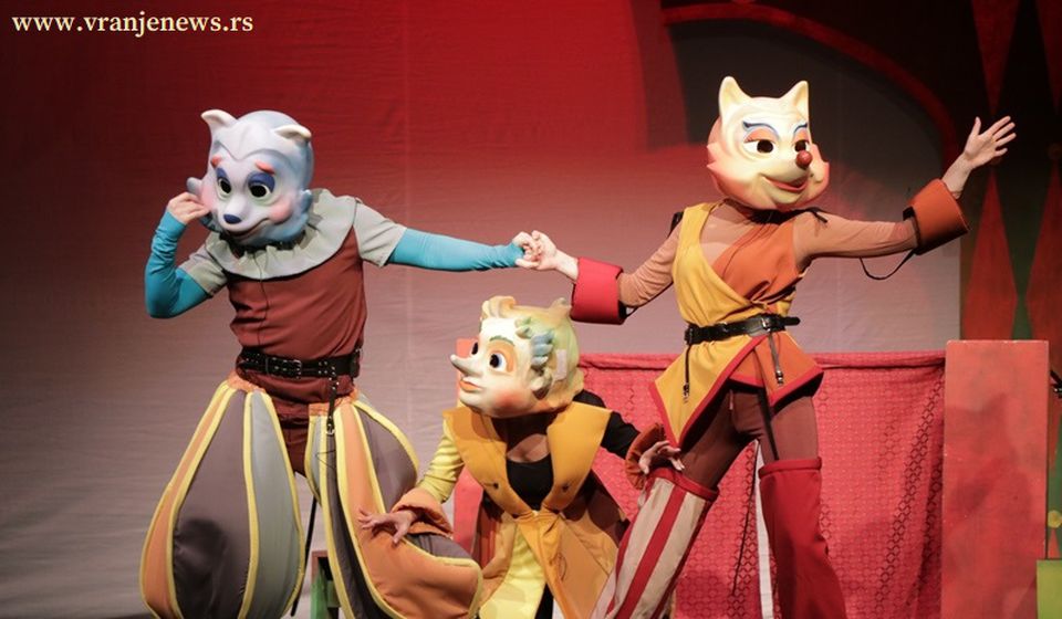 Detalj iz predstave Pinokio. Foto Vranje News