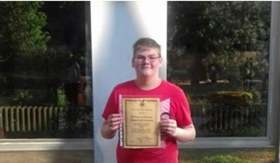 Bogdan Stefanović. Foto OŠ Svetozar Marković