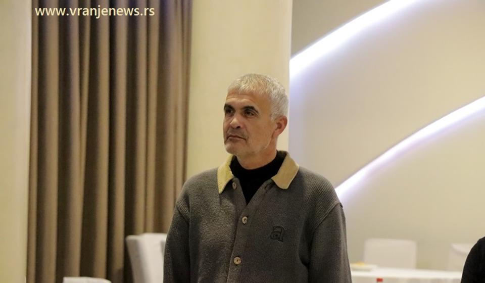 Proglašenju prisustvovao i nekadašnji olimpijski reprezentativac Jugoslavije u fudbalu iz Vranja Nenad Jakšić. Foto Vranje News