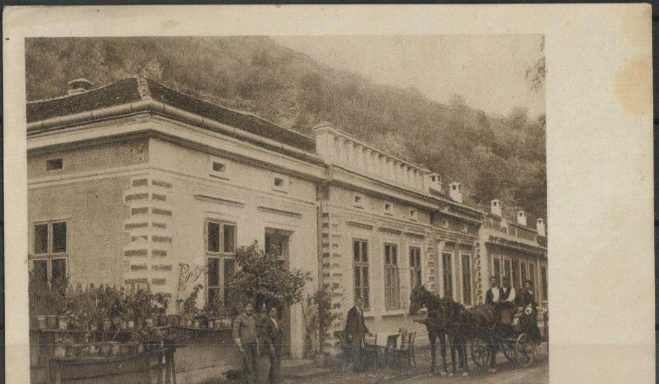 Vranjska Banja dvadesetih godina prošlog veka. Foto izvor FB provil Miroslave Jančić Vukomenović