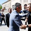 Vulin po dolasku u Vranje u subotu. Foto MUP