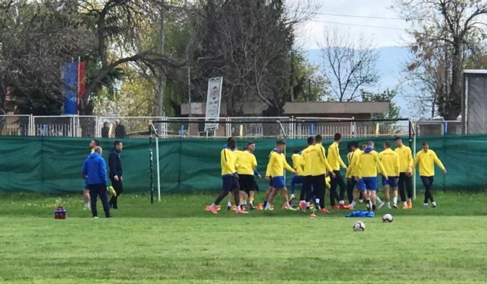 Poslednje pripreme pred Voždovac. Foto VranjeNews