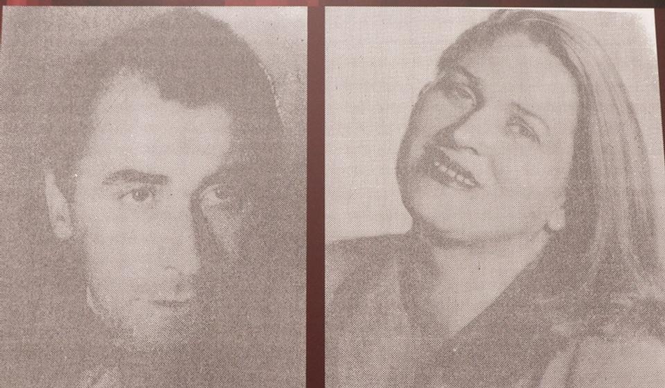 Miroljub i Jovanka Aleksić, prvi vranjski glumci posle Drugog svetskog rata. Foto ilustracija Vranje News