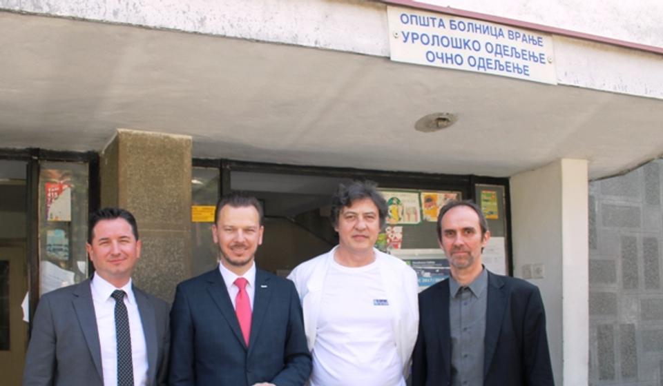 Grawe osiguranje je i ranije pomagalo vranjsko zdravstvo: donacija oftalmološke opreme 2018. Foto Vranje News