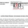 Od 2014. godine u Pčinjskom okrugu ubijeno 13 žena. Foto prinstcreen saopštenja MŽPN