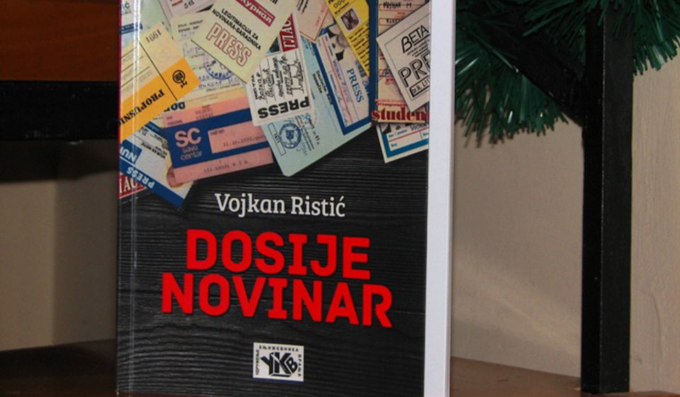 Koricu nove Ristićeve knjige uradio je Miodrag Dejanović. Foto VranjeNews