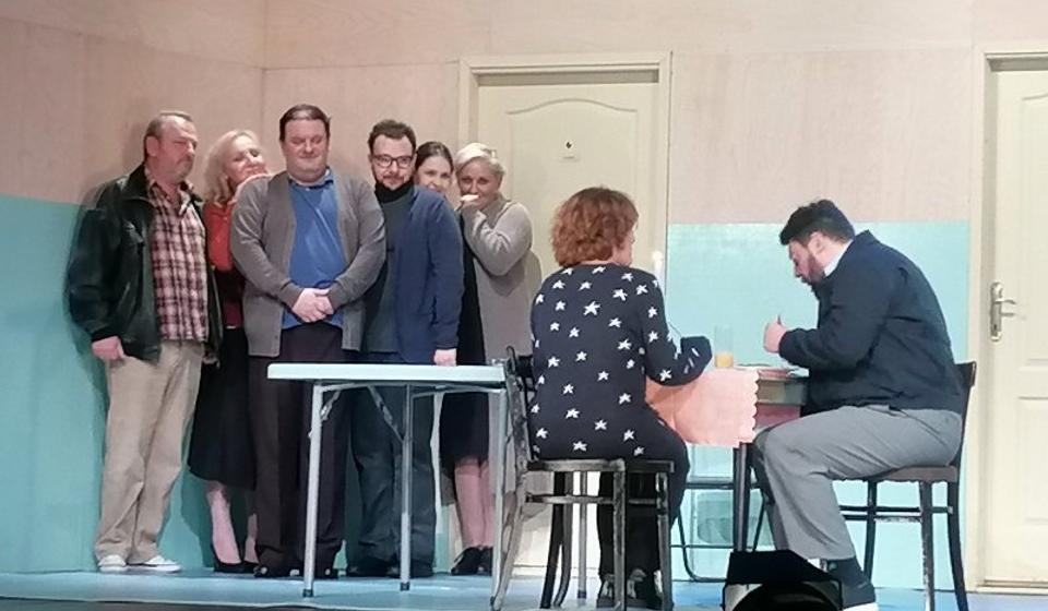 Detalj iz sinoćnje predstave 