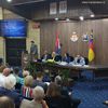 Većniik Kostić obrazlaže rebalans. Foto Vranje news