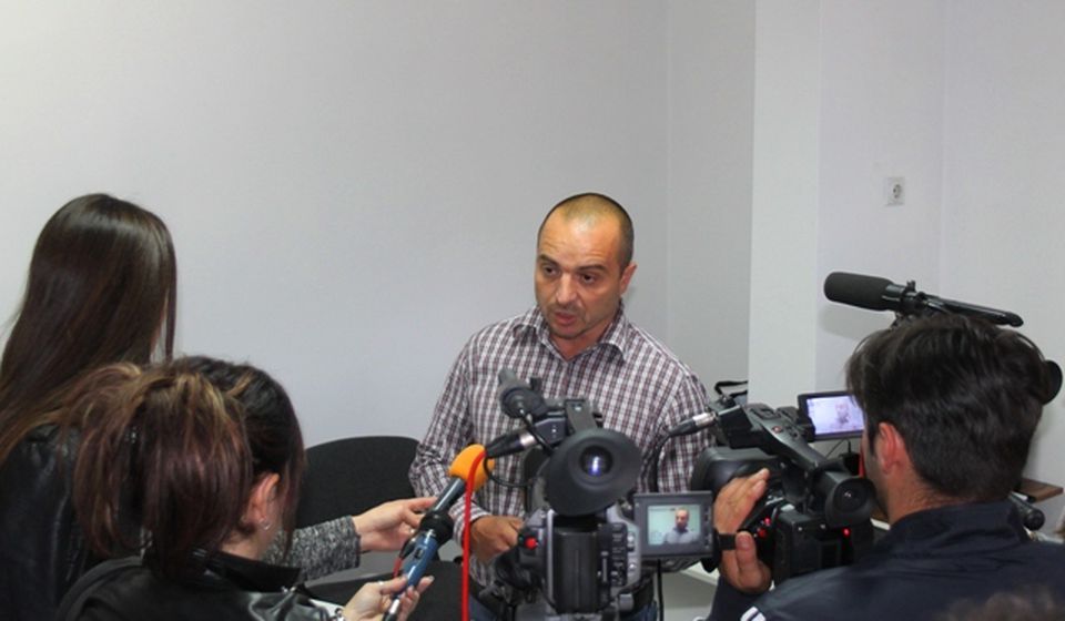 Arsić insistirao kod medija da se u izveštavanju o ovakvim događajima čuje i druga strana. Foto VranjeNews