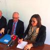 Ambasador Šib prilikom susreta sa novinarima u Bujanovcu. Foto VranjeNews