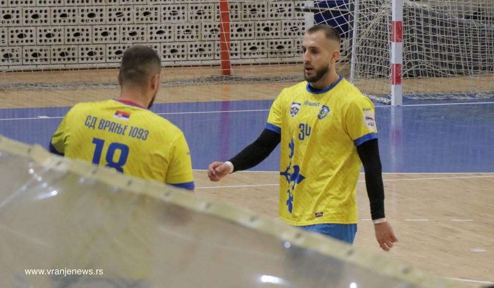 Najefikasniji u redovima Vranja sa 8 golova: Njegoš Đukić. Foto Vranje news