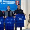 Biber, Bainović i Milovanović. Foto FK Radnik