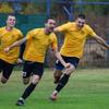 Radost Vranjanaca posle pobedonosnog gola protiv Meševa. Foto FK Dinamo