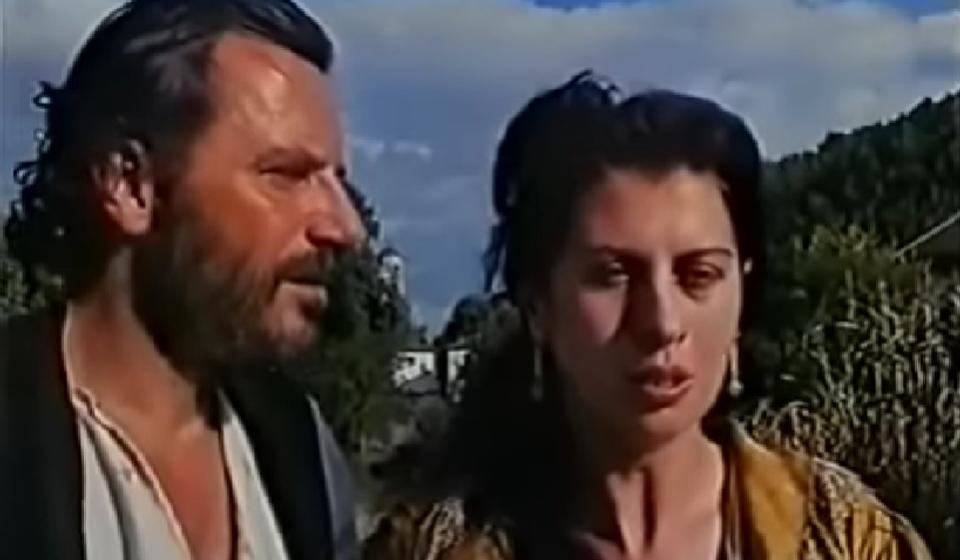 Rade Šerbedžija i Maja Stojanović u jednoj od scena Nečiste krvi. Foto printscreen Youtube