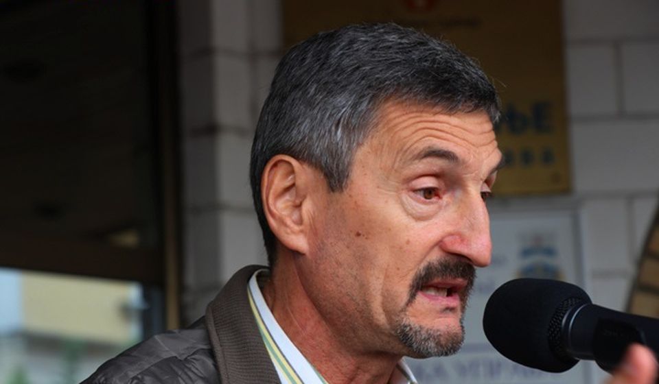 Svojevremeno vođa protesta radnika Ei Niš: Radiša Spasić. Foto VranjeNews