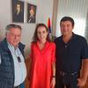 Stojanović sa bračnim parom Piketi. Foto S.S.
