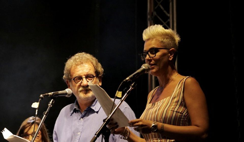 Vodilo se računa i o tome da voditeljski par bude na nivou: Tijana Dapčević i Boda Ninković. Foto VranjeNews
