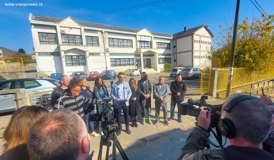 Detalj sa današnje konferencije za medije. Foto Vranje news