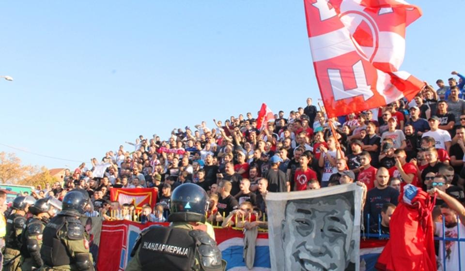 Delije neumorno navijale. Foto VranjeNews
