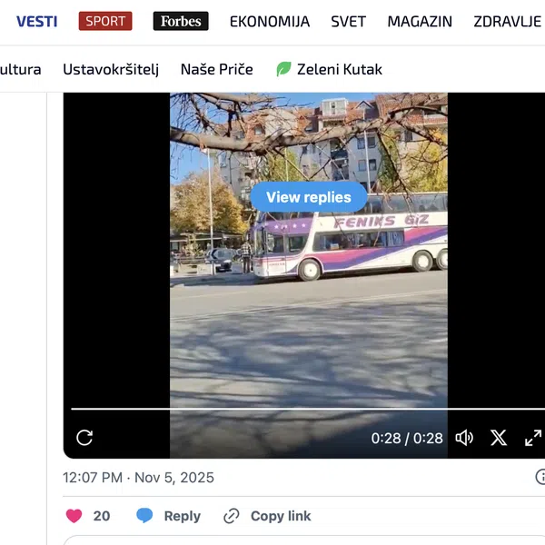 Foto printscreen X (N1/Razglas news)