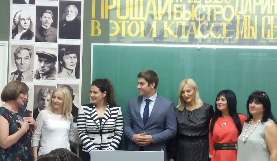 Poseta gimnaziji u vreme festivala Most 2018. Foto VranjeNews