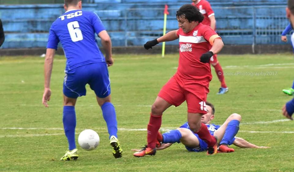 Vranjanci poveli na vreme, ali to nije bilo dovoljno. Foto Fejsbuk profil FK Temnić 1924