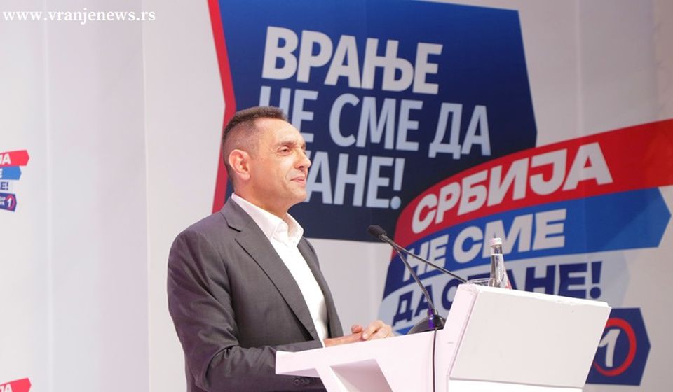 Aleksandar Vulin. Foto Vranje News