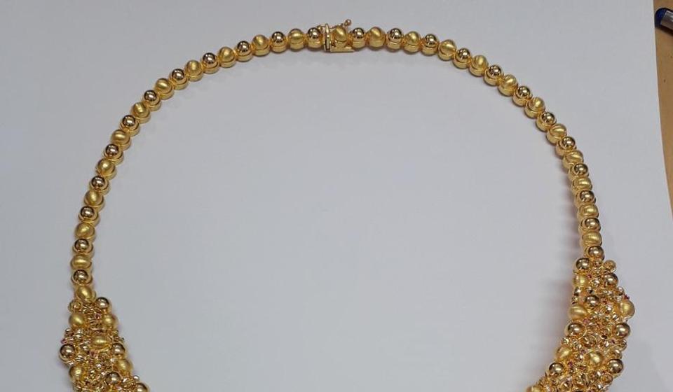 Zlatna ogrlica od 122 grama. Foto UC