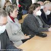 Ardite Sinani iz PDD-a (u sredini) vodila je opštinu pre Šćiprima Arifija. Foto Vranje News