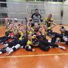 Slavlje posle trijumfa protiv Sterije. Foto ŽOK Vranje